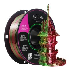 ERYONE Dual-Color Silk PLA - Red&Green (1.75mm | 1 kg)