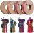 ERYONE Triple-Color Silk PLA SET - Red&Blue&Green+Red&Purple&Gold+Red&Yellow&Blue+Orange&Blue&Green (1.75mm | 4x250g)
