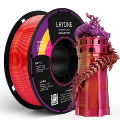 ERYONE Triple-Color Silk PLA - Red&Gold&Purple (1.75mm | 1 kg)