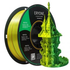 ERYONE Dual-Color Silk PLA - Yellow&Green (1.75mm | 1 kg)