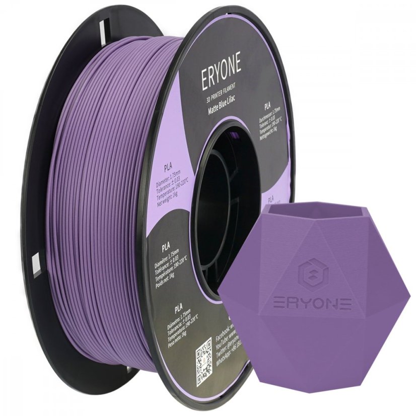 ERYONE Matte PLA - Blue Lilac (1.75mm | 1 kg)